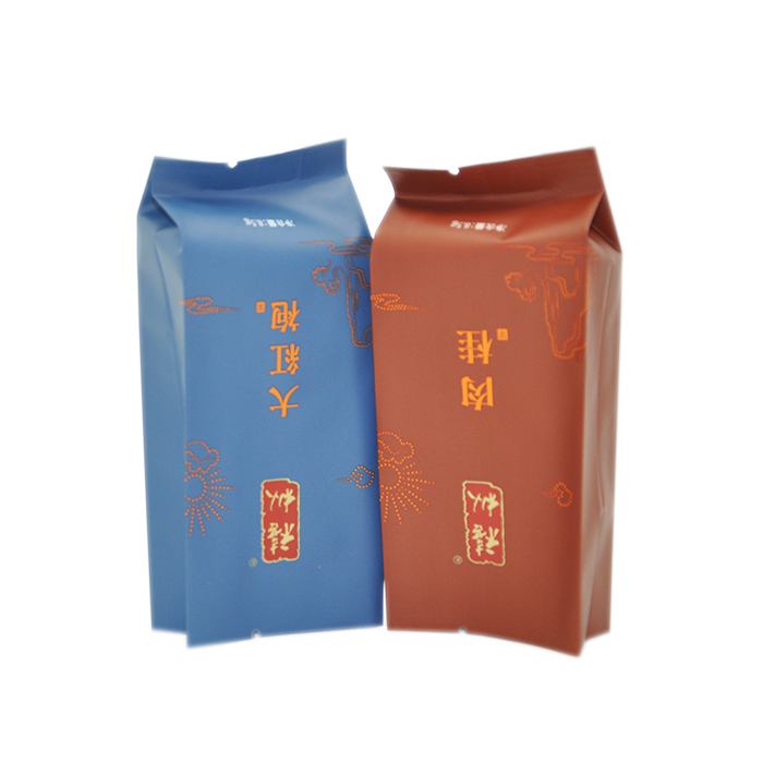 Customized Plastic Loose Leaf Tea Bags Side Gusset Pouch Powder Packaging Pouches