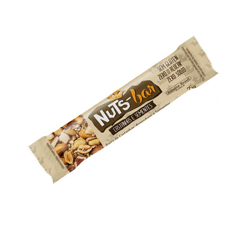 Food grade foil protein pouch food nutrition bar energy bar protein powder bag