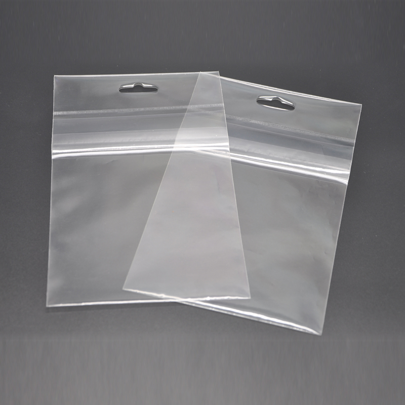 Head Card Opp Header Bag Self-adhesive Pouch Clear Plastic Poly Bag