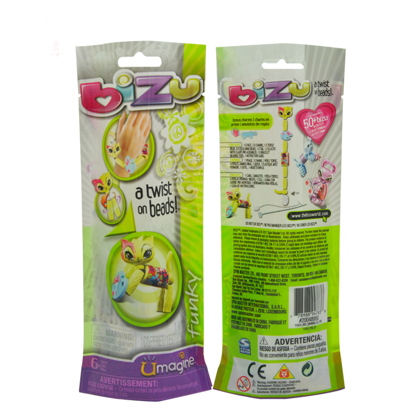 Custom Design Heat Seal stand up Plastic Doypack Packaging Bags with handle hole