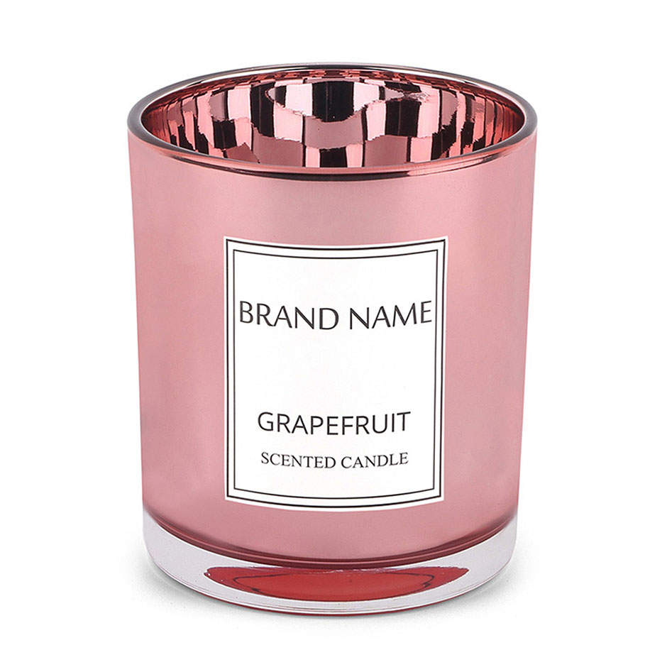 Metalization Rose Gold  Candle Jar 11oz
