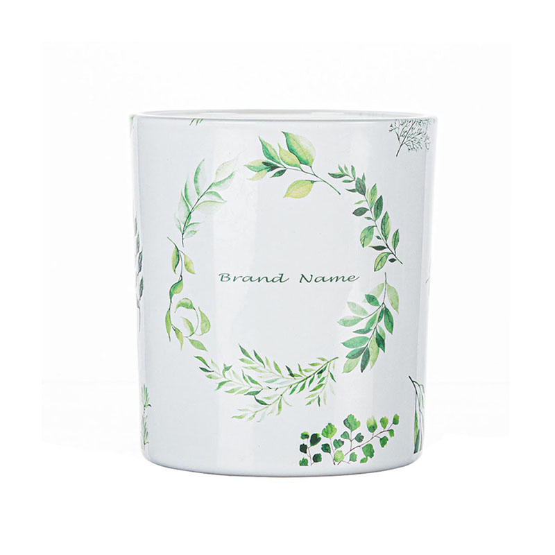 Cupwind Newly Design Decal Votive Candle Holder 8oz