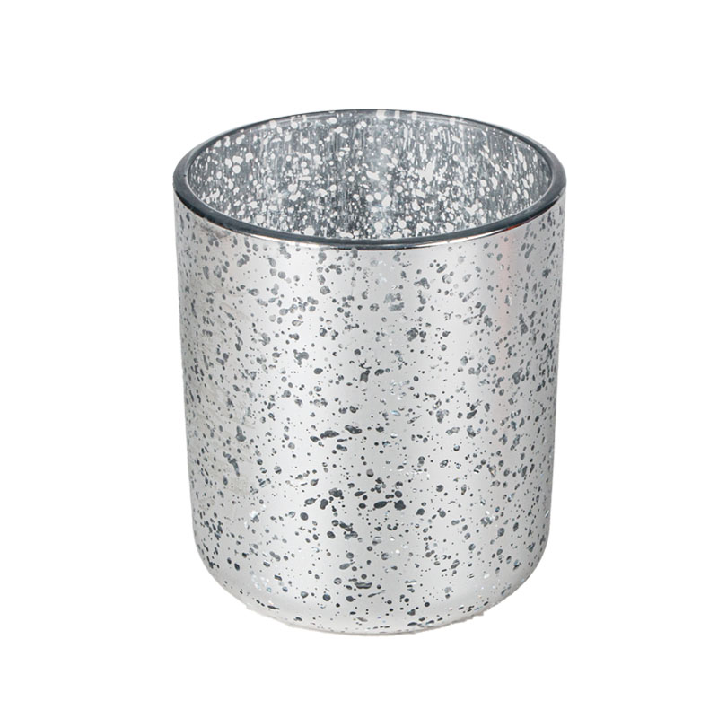 Silver Mercury Glass Candled Holder For Weddings