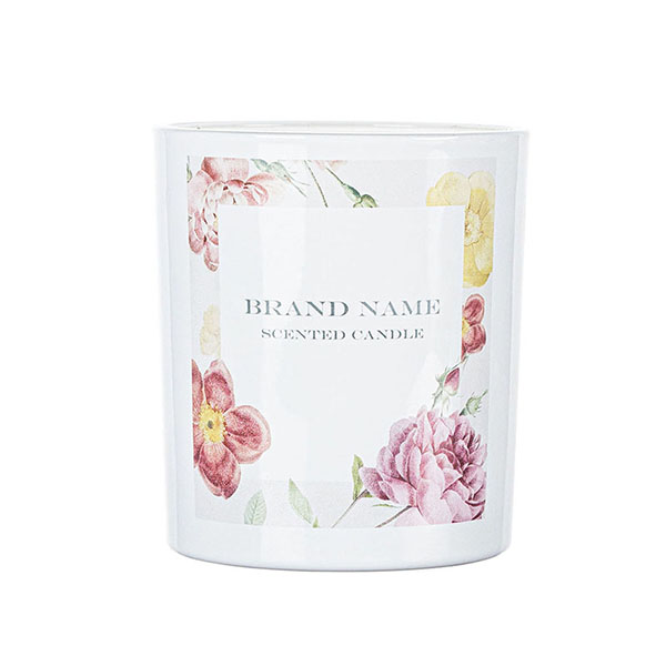 New Designs Over Wrapped Decal Candle Container China