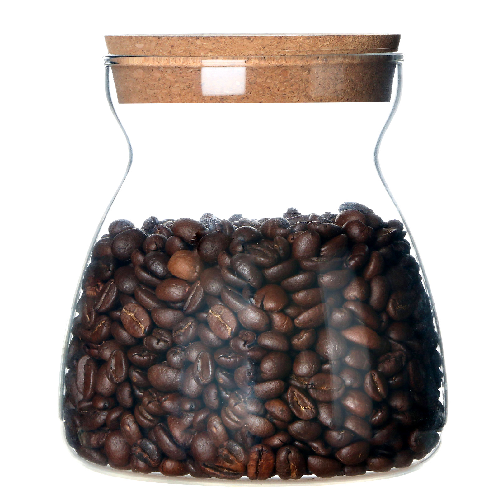 22oz Handmade Borosilicate Glass Storage Jar