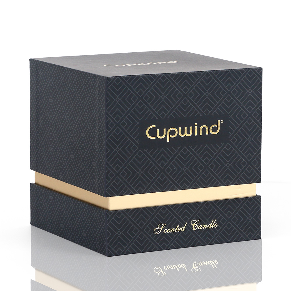 Luxury Gift Box for Scented Candle Matte Black