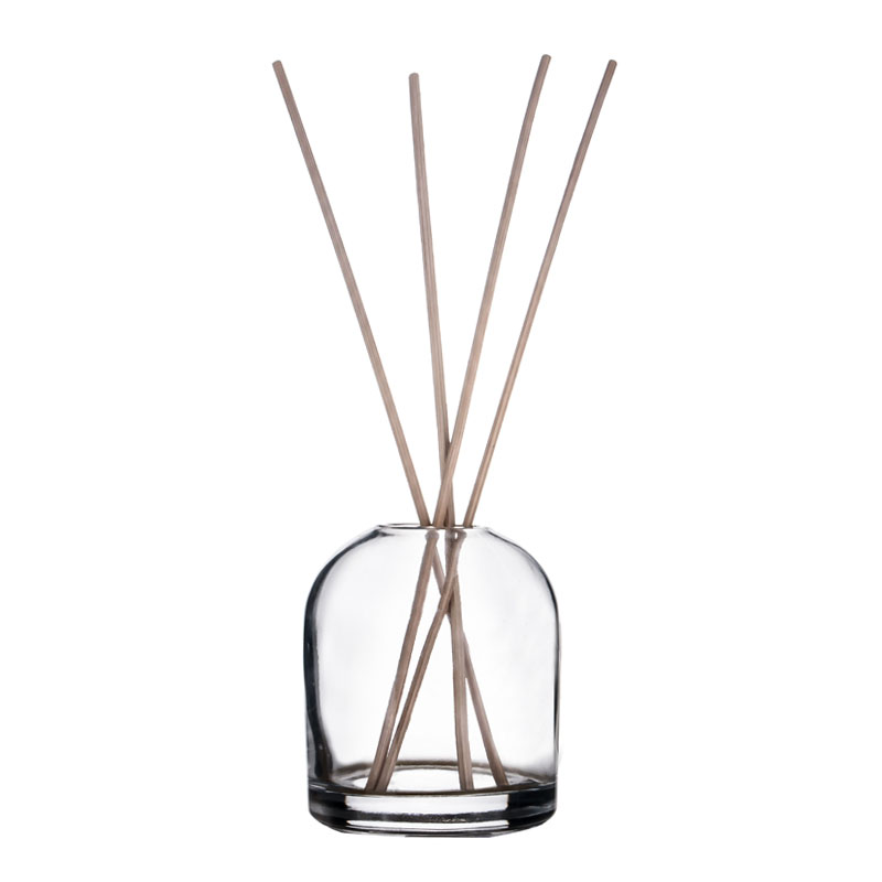 Cut Glass 9oz Home Fragrance Reed Diffuser Bottle Transparent