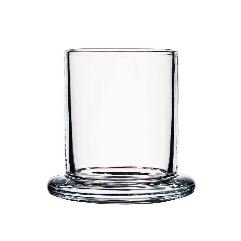 Wholesale Home Decor Candle Holder Glassware with footstand 7oz