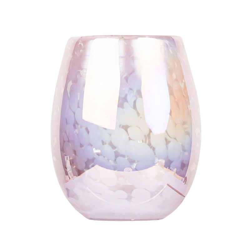 Luxury Handmade 13oz Wine Glass Candle Jar Sparkling