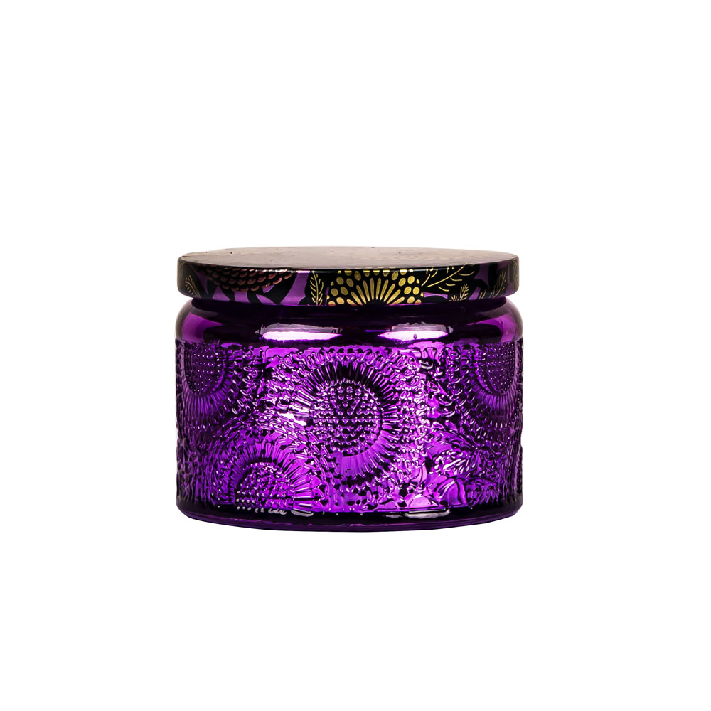 Mercury Apothecary Jar Candle Glass huckleberry 3oz