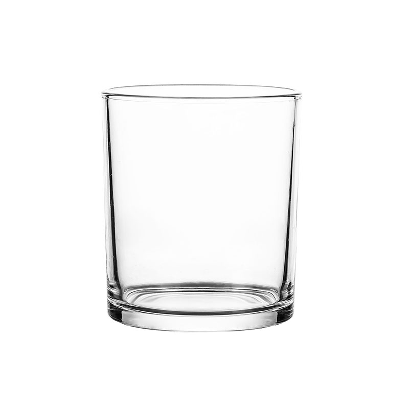 9x10cm  Glass Cylinder for Scented Candles 12 oz