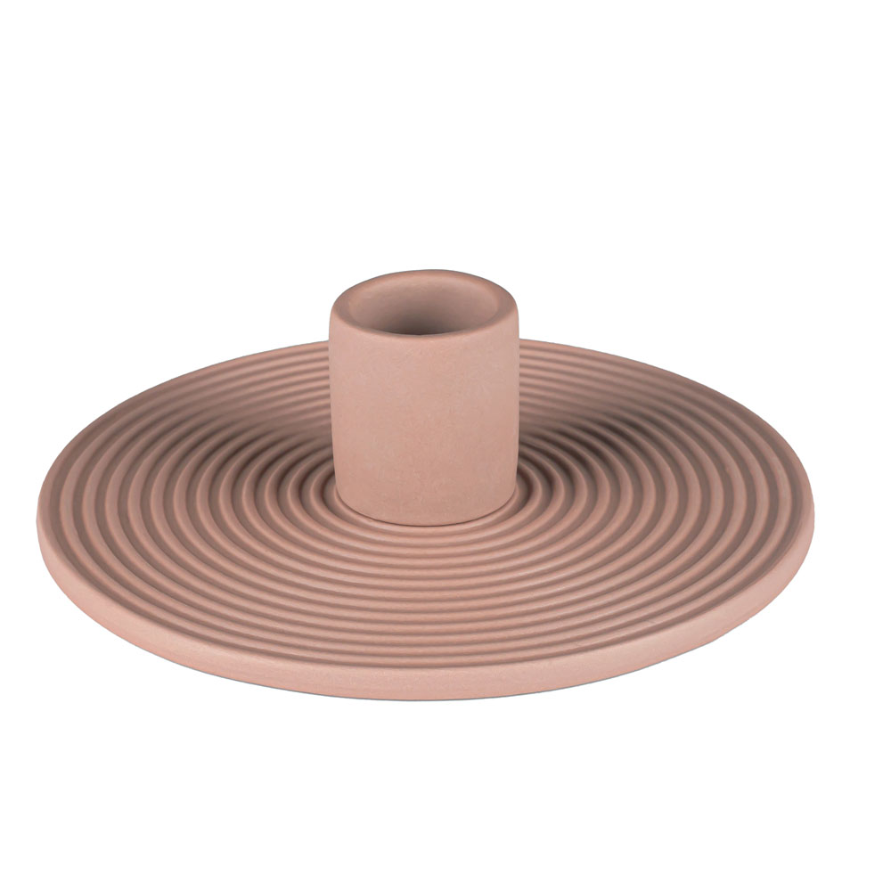 Modern Handcraft Ceramic Candle Holder Stick Matte