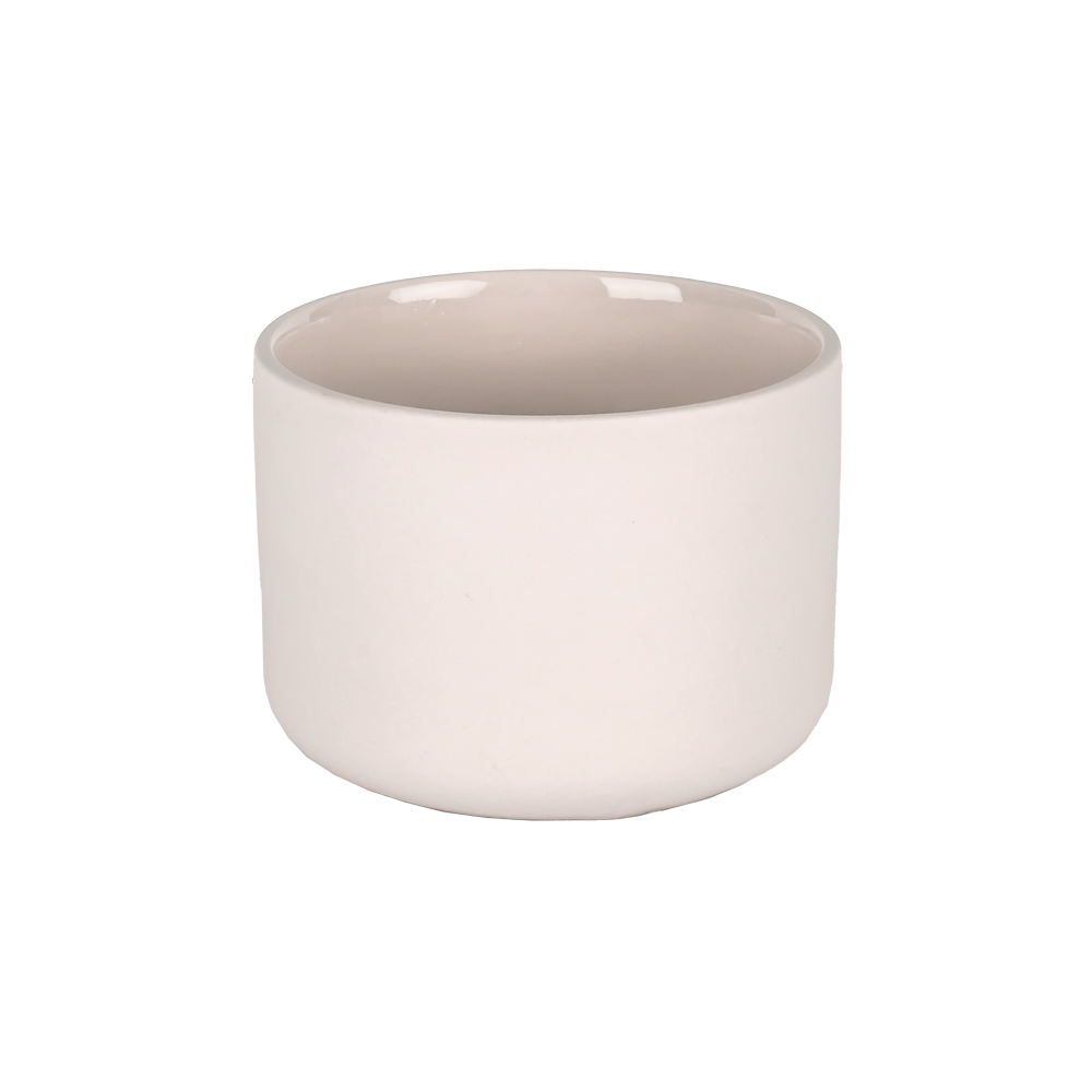 Pink Ceramic Candle Holder Matte Stock