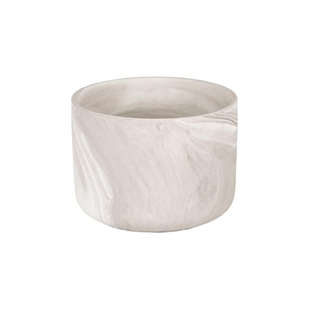 Luxury Ceramic Candle Holders Wholesale Marble Finish