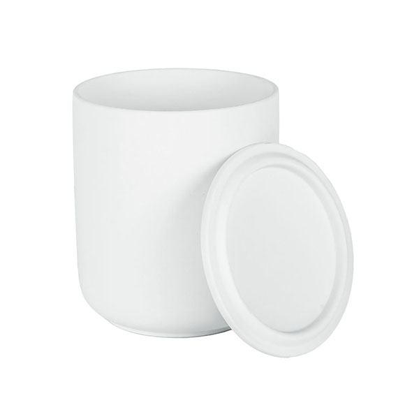 10oz Minimalist Collection Sheer Jasmine Ceramic Candle Holder