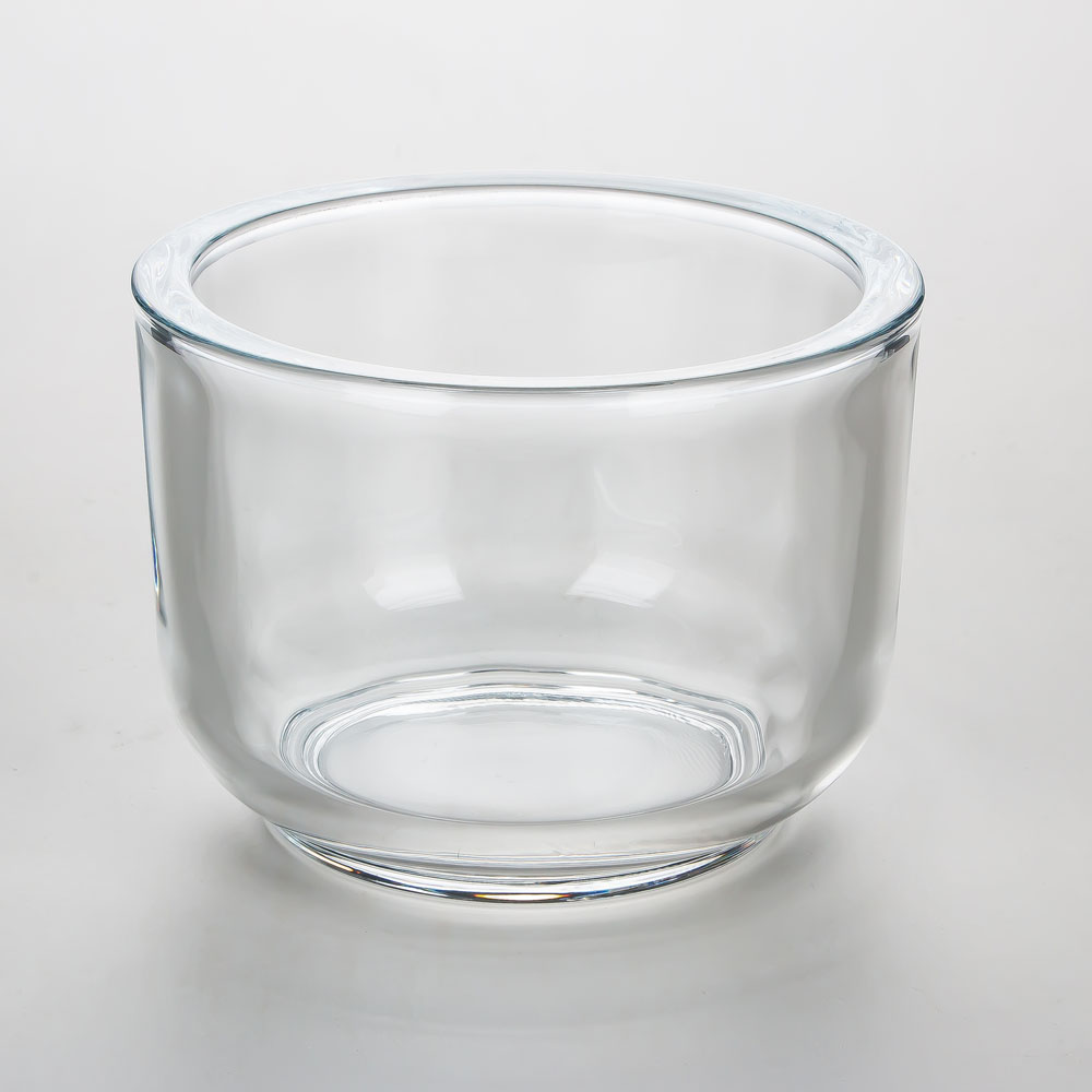10OZ Heavy Thick Glass Candle Jar Round Bottom