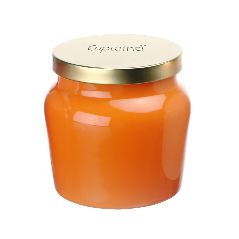 GINGER & ORANGE BLOSSOM CANDLE JAR WITH TIN LID ON SALE