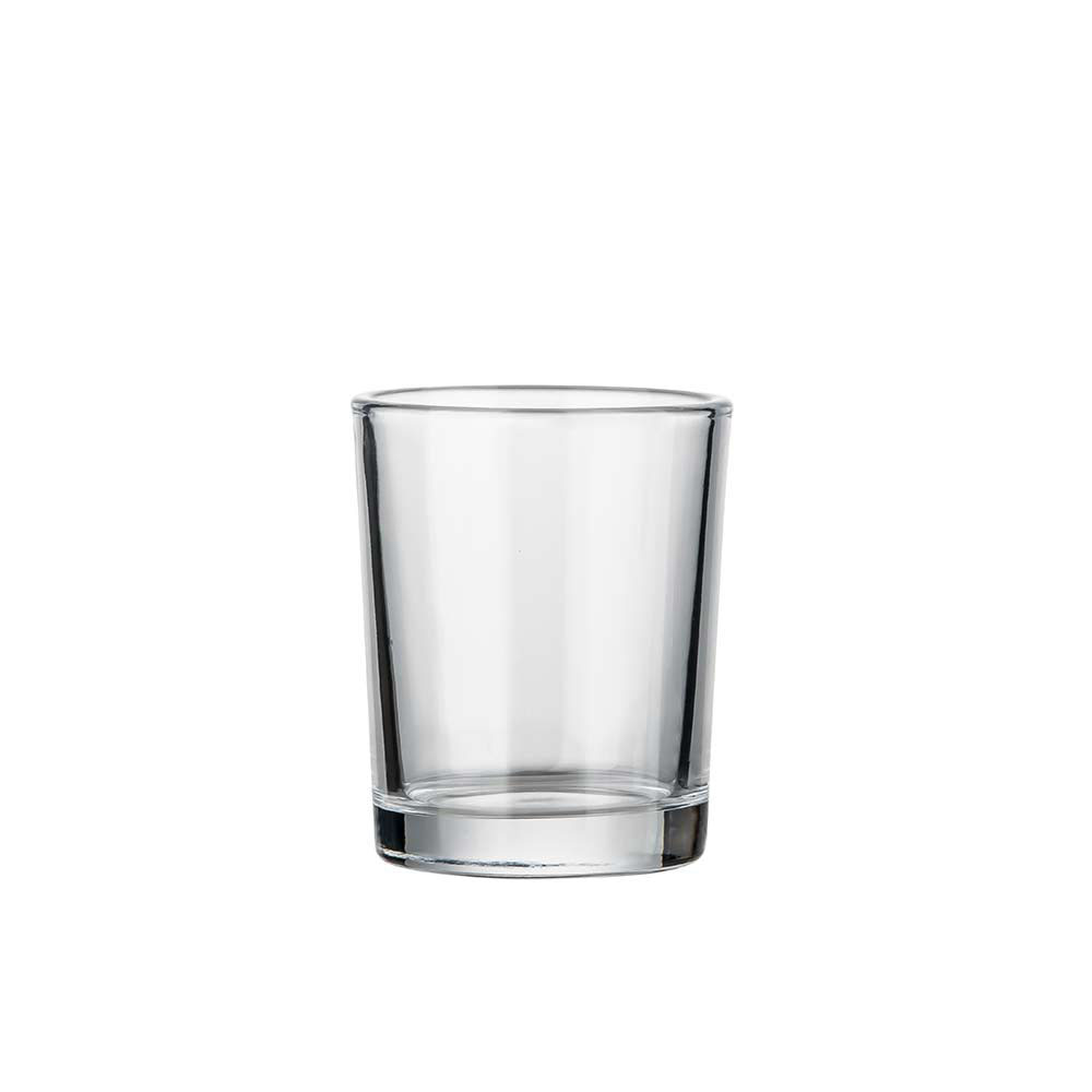 Transparent Mini Glass Votive Candle Jar Empty For Wholesale