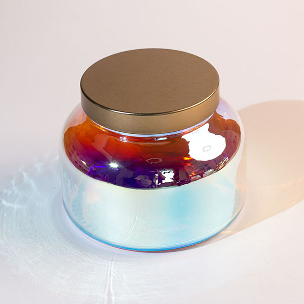 Volcano Candle Jar Iridescent Unicorn