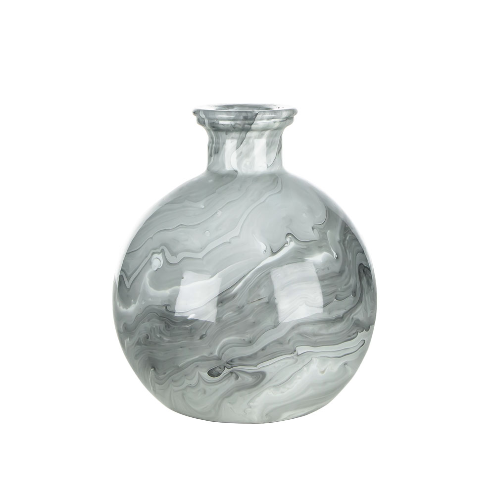 Gray Swirl Watercolor Diffusers Glass Bottle 200ml