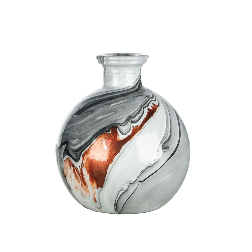 Luxury Handmade Swirl Watercolor Diffusers Glass Bottle 7oz