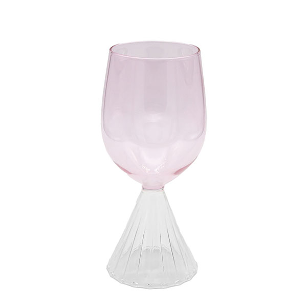 Borosilicate Tutu white wine glass supply