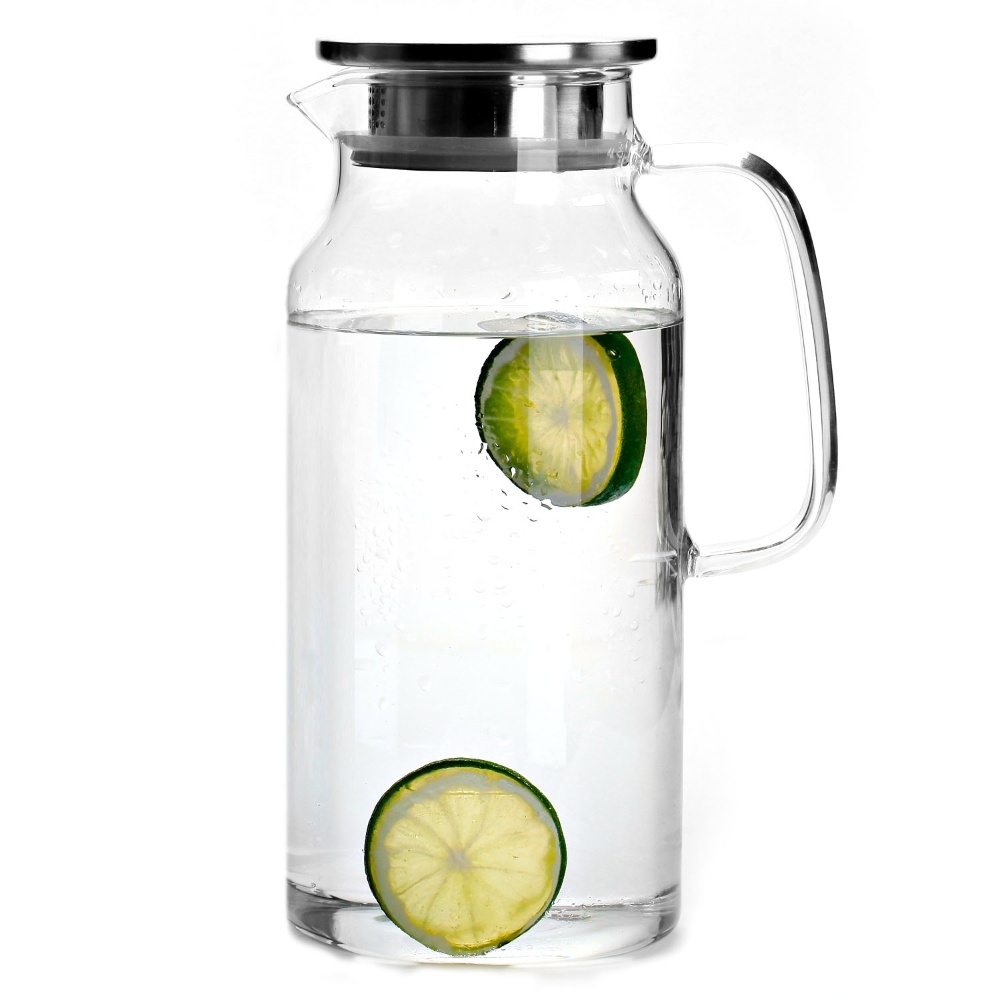 1600ml Borosilicate Water Jug on sale