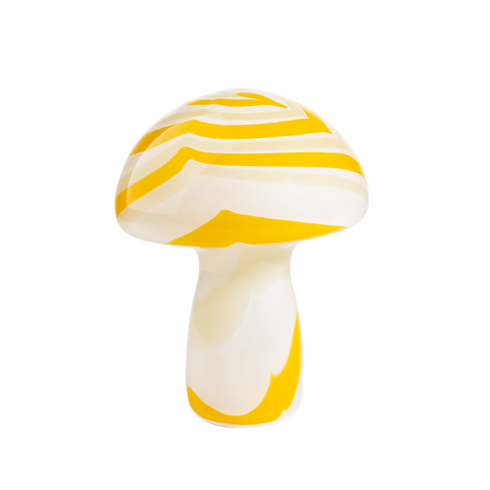 L 5.9' x H 7.48' Bulk Buy Handmade Glass Mushroom Lamps