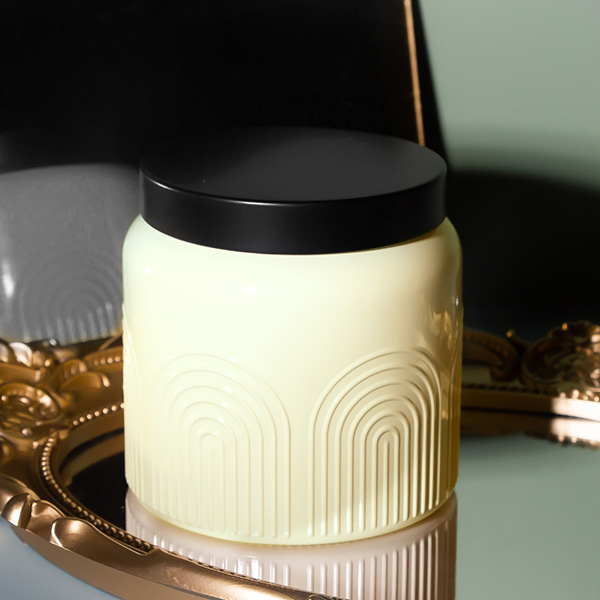 15oz Ivory Candle Jar Wholesale
