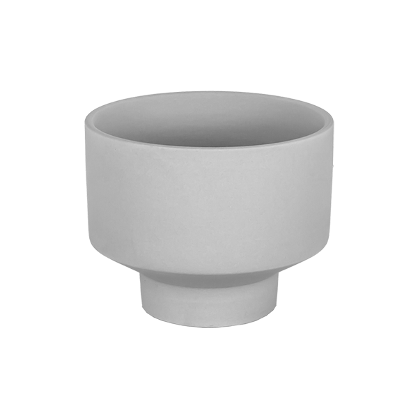 مورد جرة شمعة السيراميك منخفضة موك