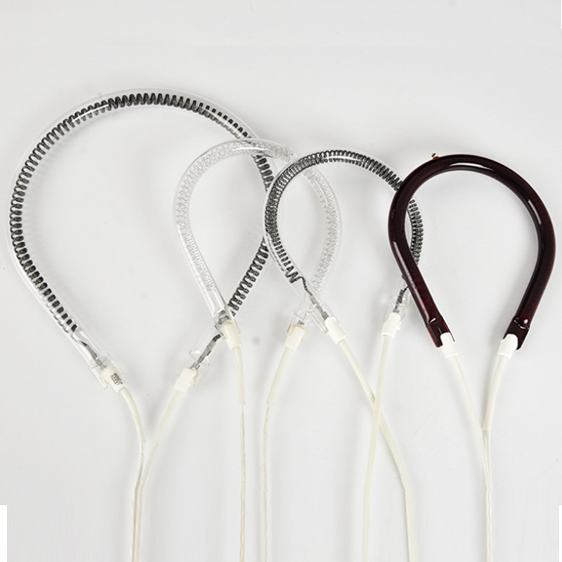 1200w Electric Circular Quartz Carbon Tungsten Filament Single Oven Halogen Infrared Heater Lamp