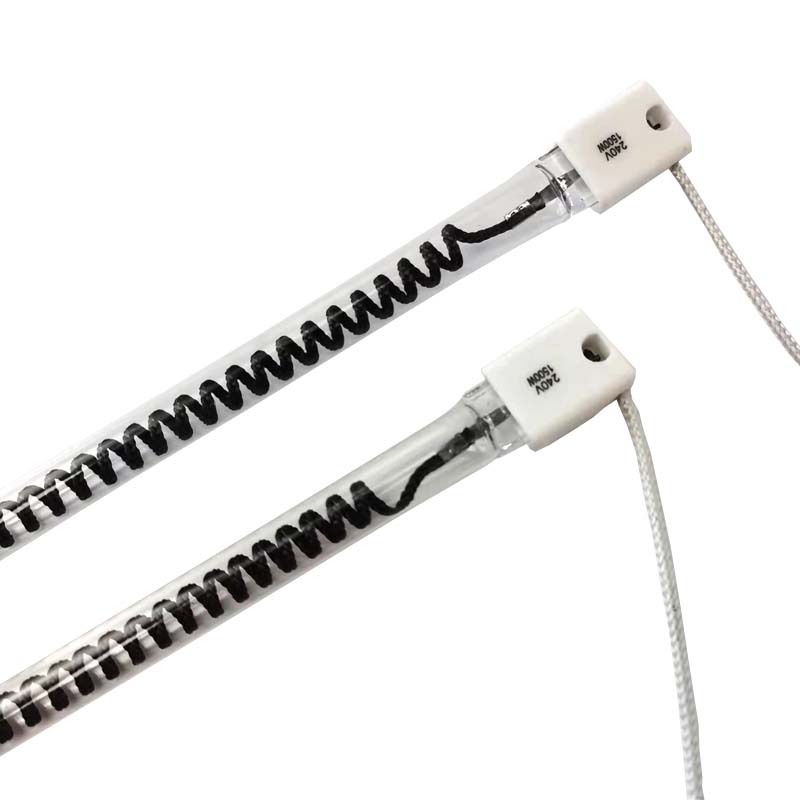 Fabricant de lampe chauffante infrarouge à quartz en fibre de carbone 220v 1000W Liner