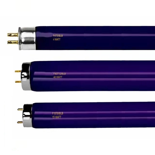 365nm  T5 T8 Ultraviolet Black Light Blue Lamp UV Bulb