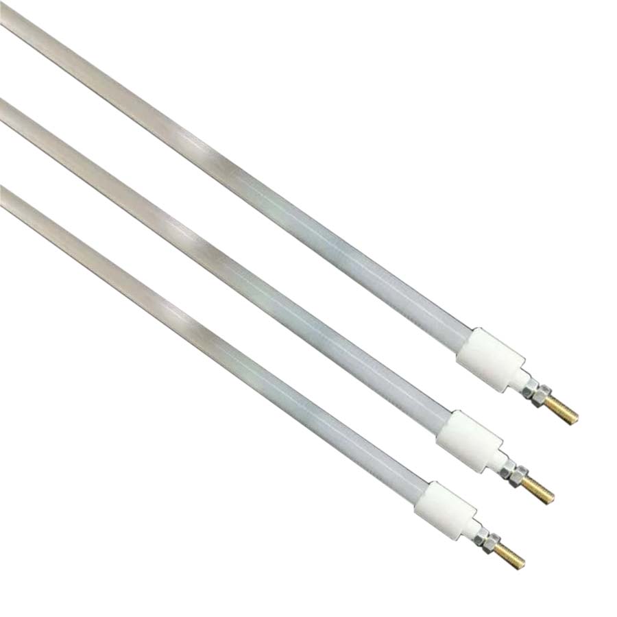 Metal Strap 220V 2000W Halogen Infrared Heating Lamp