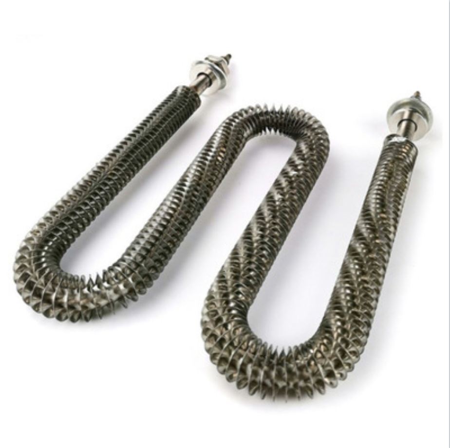 Customized Straight W-Shaped Catalytic Furnace Electric Heater Air Heat Dissipation Fin Dry Burning Heating Tube