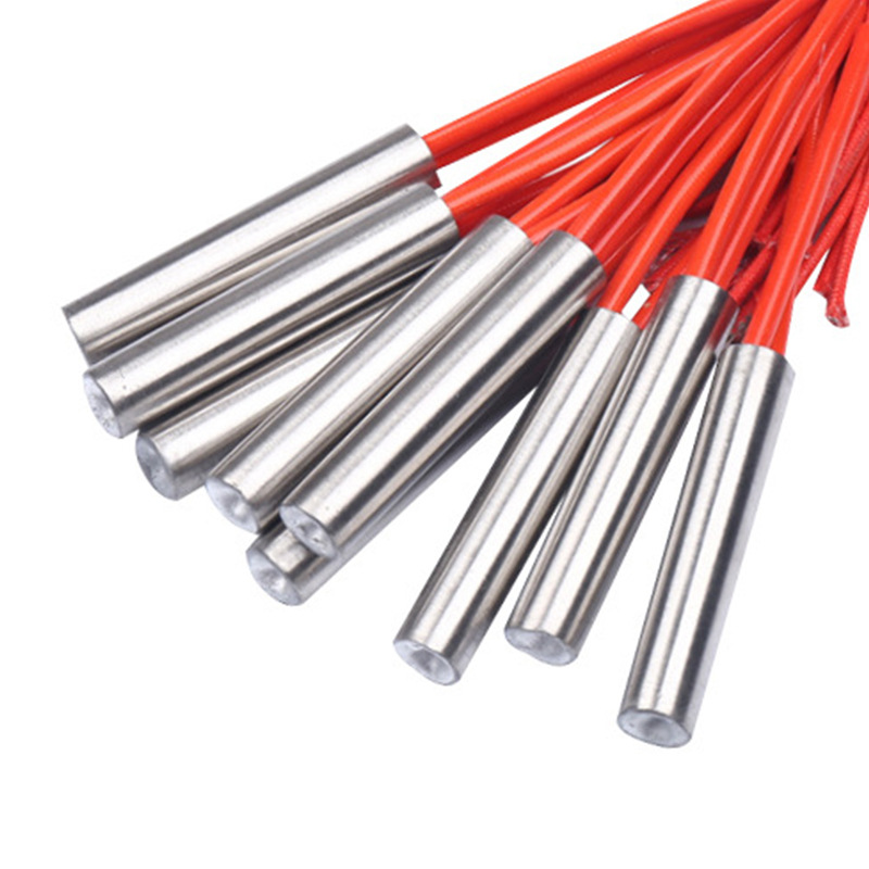 Calentador de aire de calentamiento de cartucho de resistencia eléctrica de acero inoxidable molde de cocción de secado de varilla calefactora de un solo cabezal