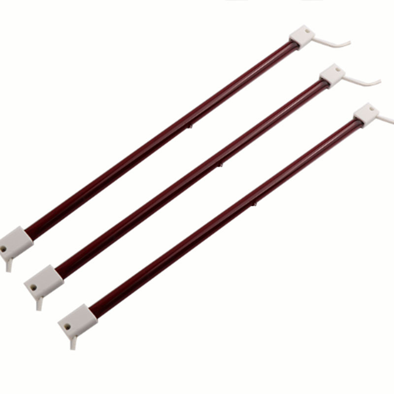 1300W Circle Halogen Infrared Heating Lamp Ruby Coated Tube Halogen Infrared Heater Lamp for Paint Curing