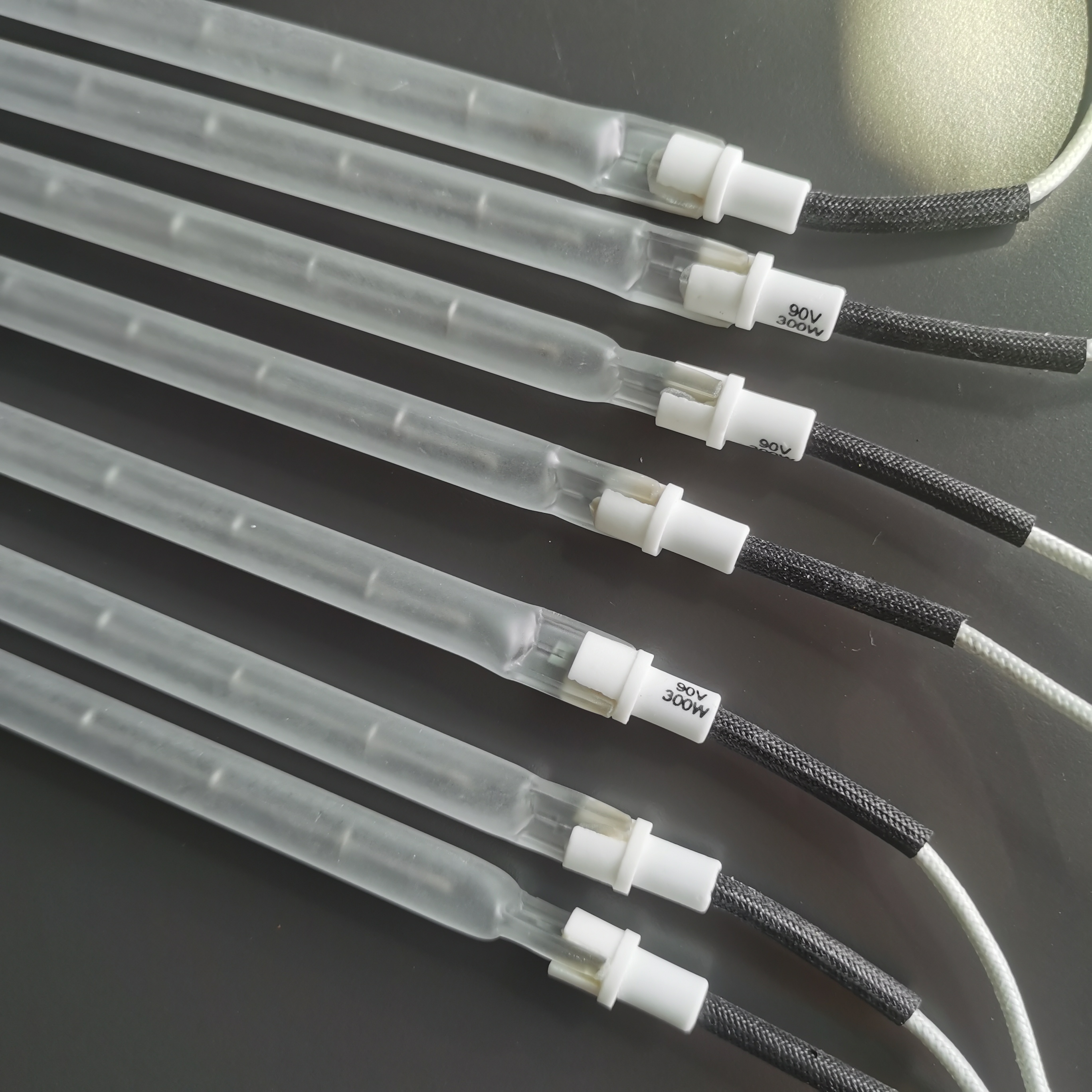 Far Infrared Quartz Heating Tube Electric Tunnel Furnace Heat Lamp 220v Paint Baking Room Halogen Heater Tube Rod