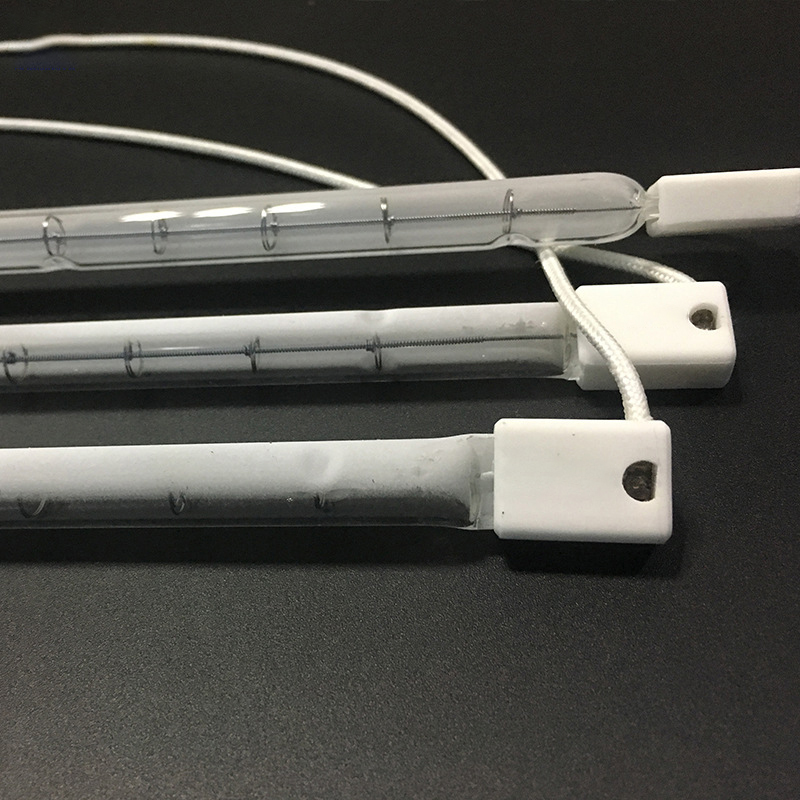 1500W Fast Medium Wave IR Lamps Quartz Infrared Curing Tube Halogen Heat Lamp for Factory Using