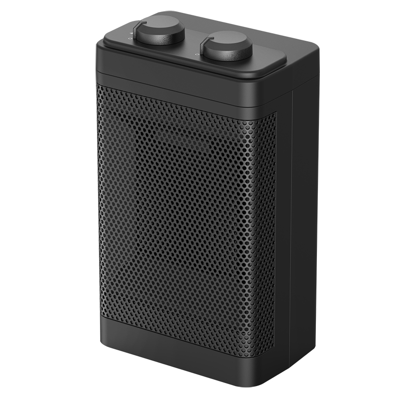 Electric Heater Remote Control Touch Screen Electric Heater Household Desktop Shaking Head Heat PTC Heater