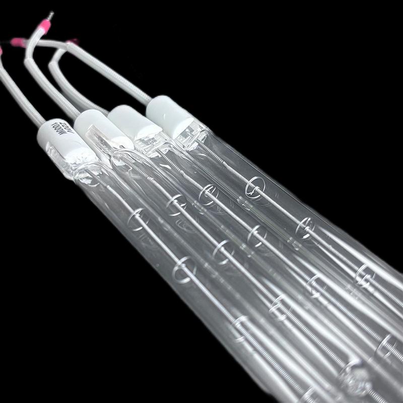 기계용 1800W 175V 435mm 전기 석영 히터 램프 단파 적외선 발열체