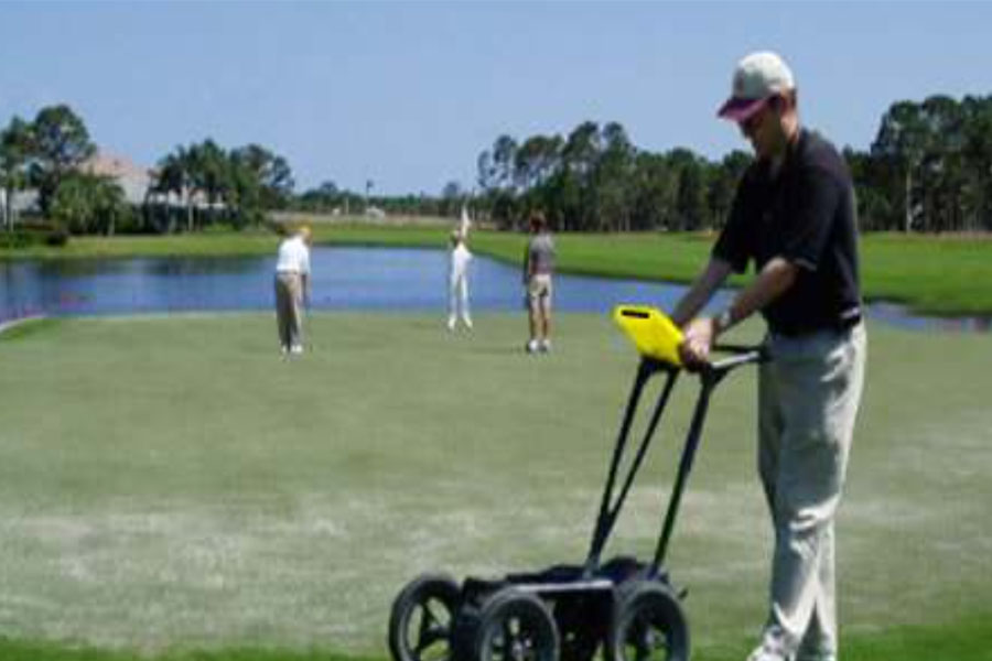 GPR for Golf Green Management