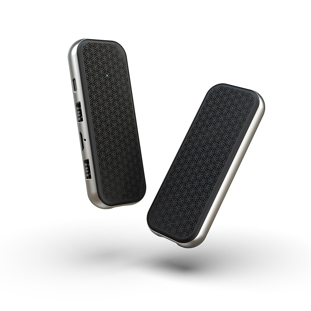 4K UHD Android TV Dongle con amlogic Quad Core Android 14