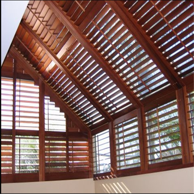 Fabricante de persianas de plantación de madera de China, suministro directo de persianas de plantación de madera