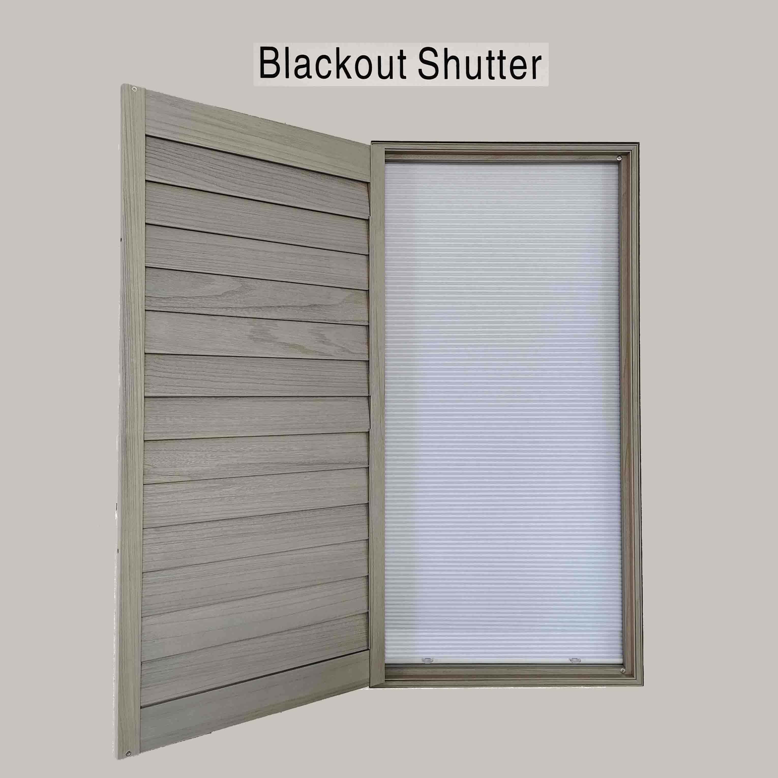 Paulownia shutter Back honeycomb window shutter,wooden shutter