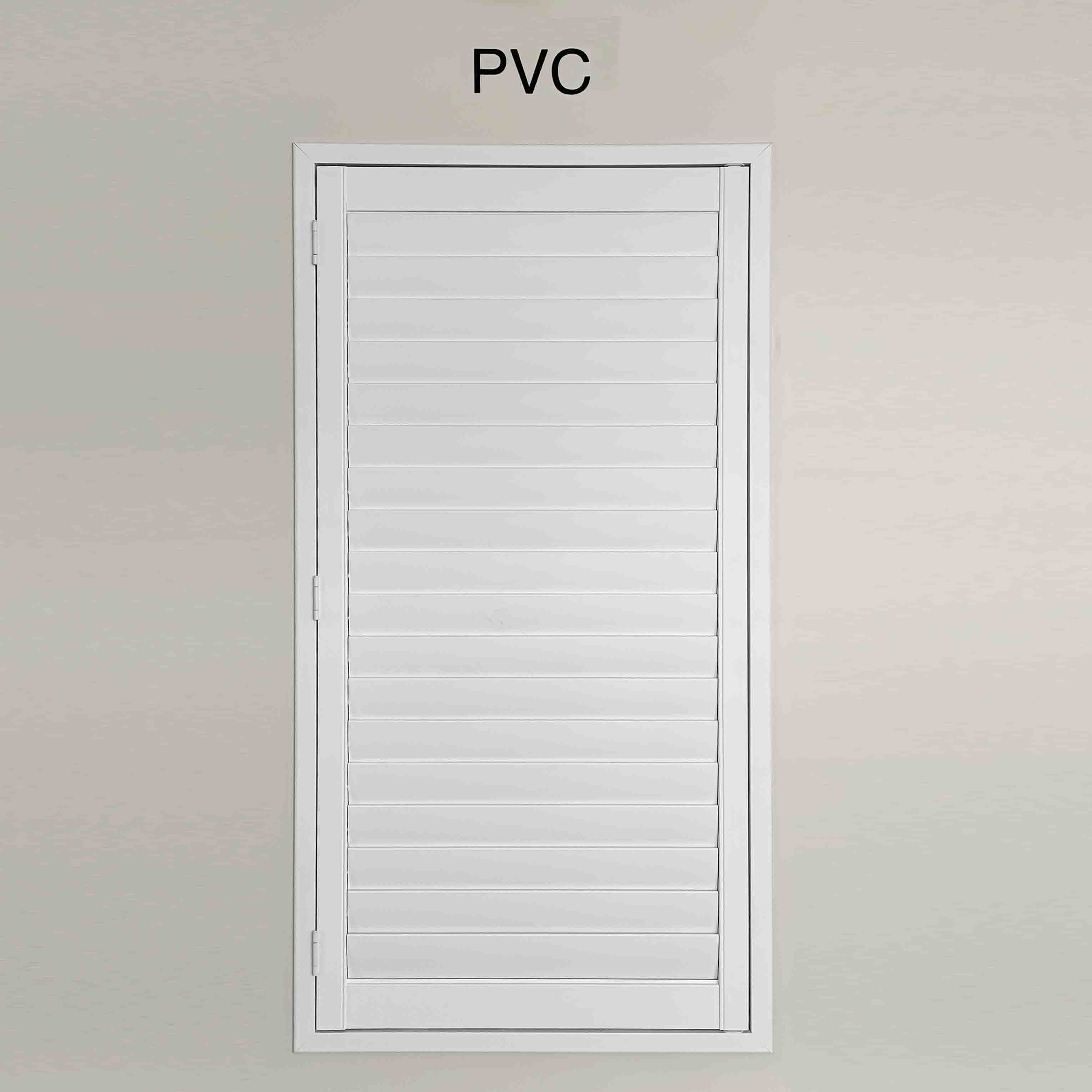 PVC window shutter,huasheng shutter factory