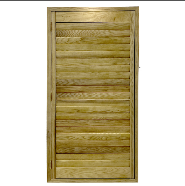 Paulownia Brushed Wood shutter Wooden shutter—2025