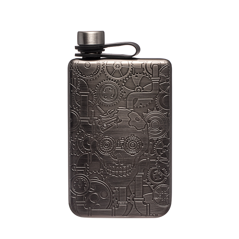 Portable Pocket Whisky Wine Pot Stainless Steel 304 Hip Flask
