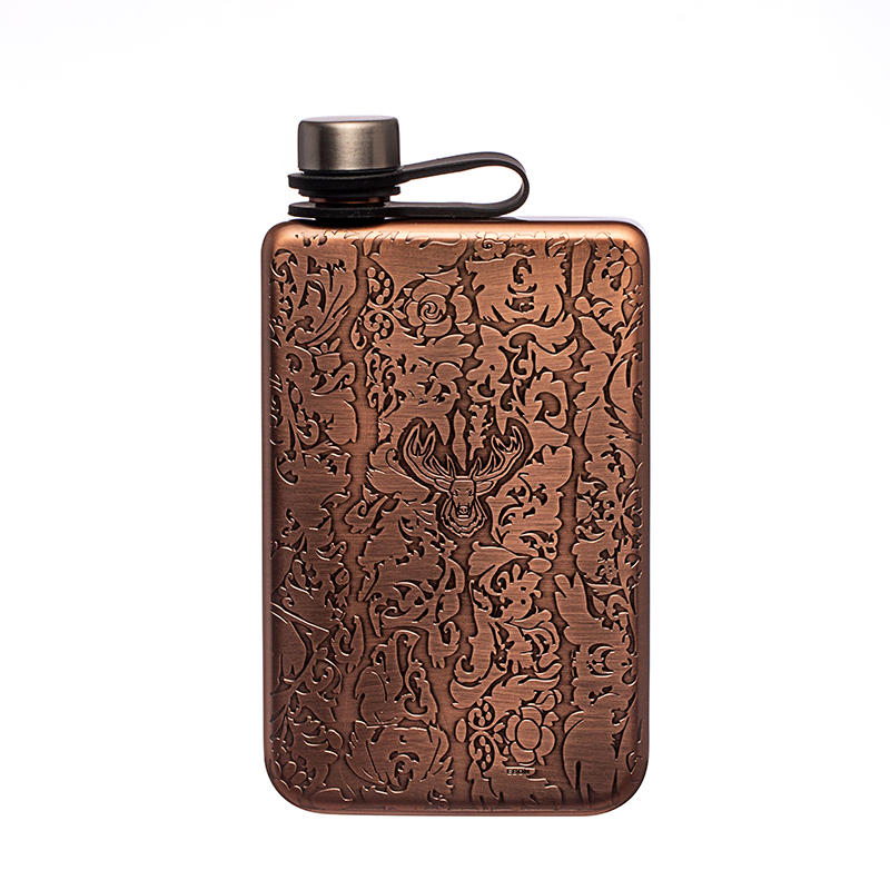 Portable Pocket Stainless Steel 304 Flasks Liquor Hip Flask