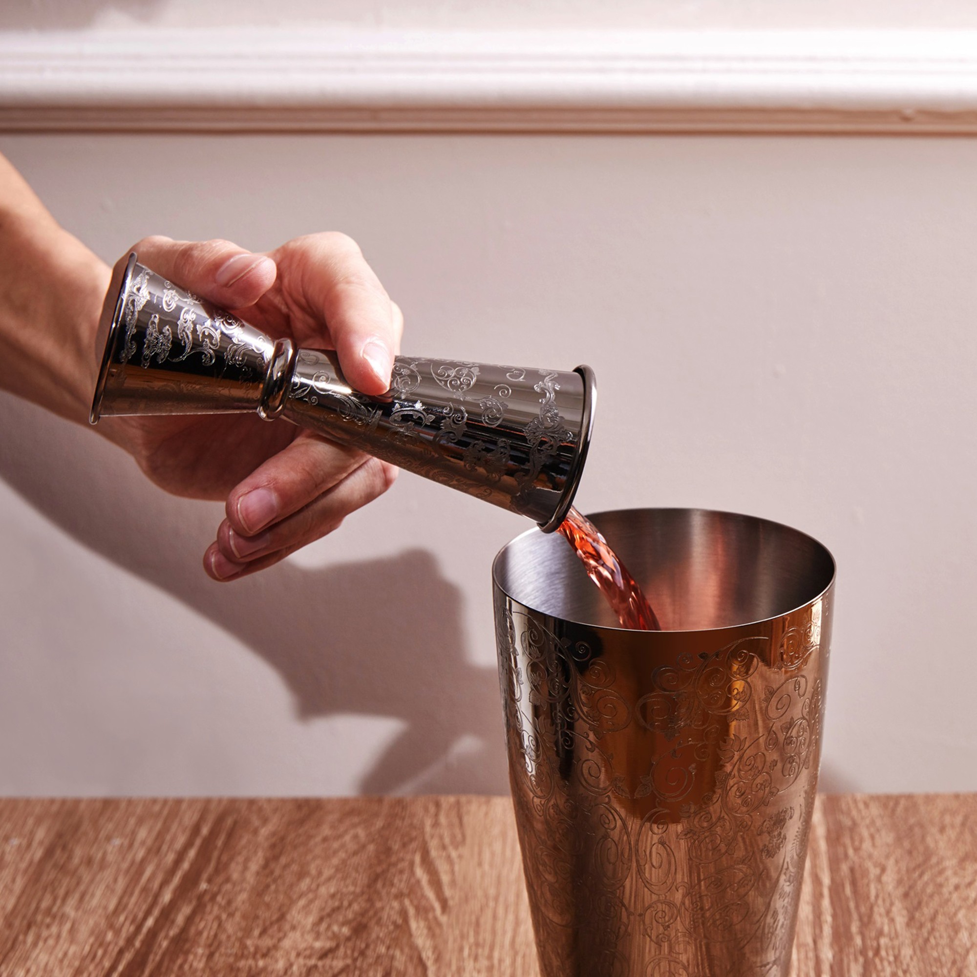 Premium Stainless Steel Jiggers for Bars, Restaurants, and Private Labels